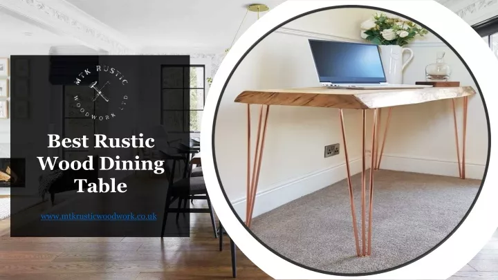 best rustic wood dining table