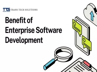 Benefit of Enterprise Software Development