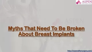 myths that need to be broken about breast implants