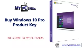 Buy Windows 10 Pro Product Key - My PC Panda
