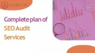 Complete plan of SEO Audit Services - Symbicore