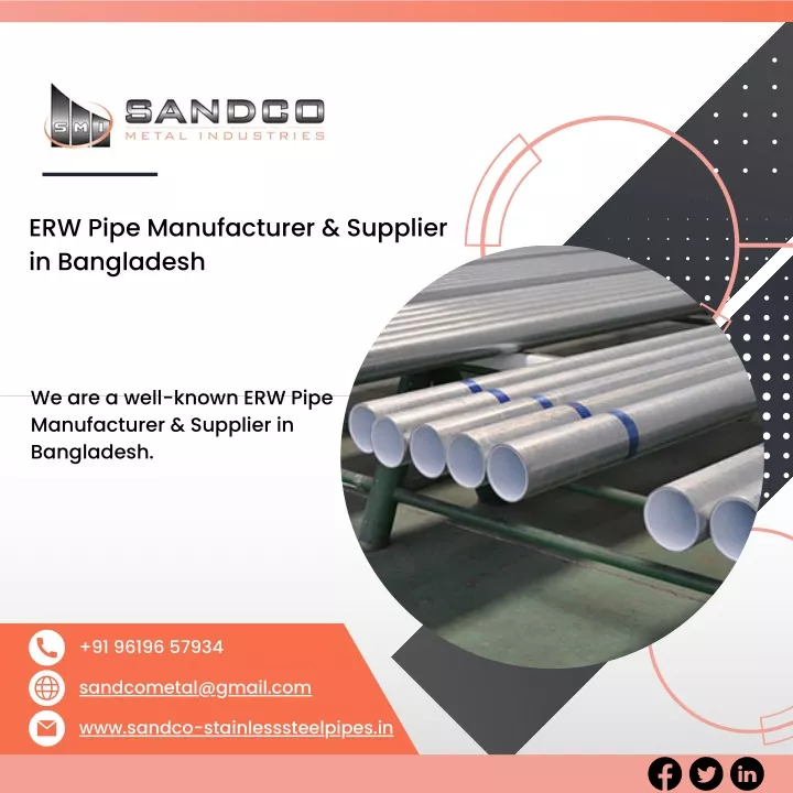 erw pipe manufacturer supplier in bangladesh