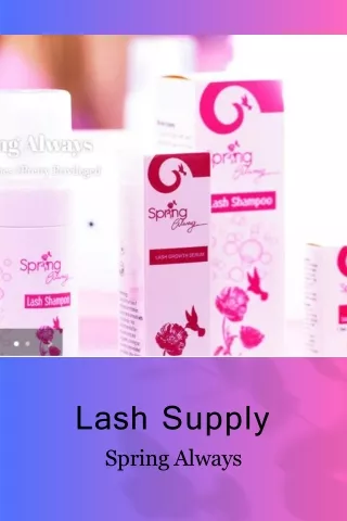 lash supply spring always