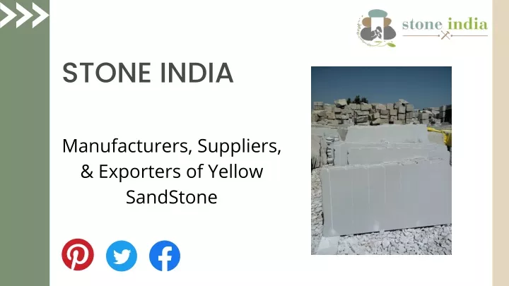 stone india