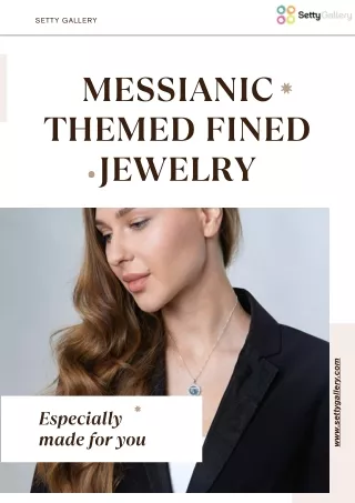 Messianic Themed Fined Jewelry