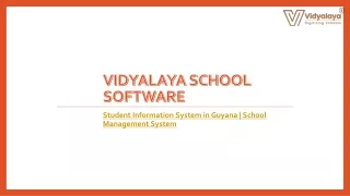vidyalaya school software