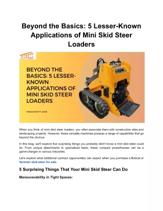 beyond the basics 5 lesser known applications