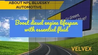 Boost diesel engine lifespan with essential fluid