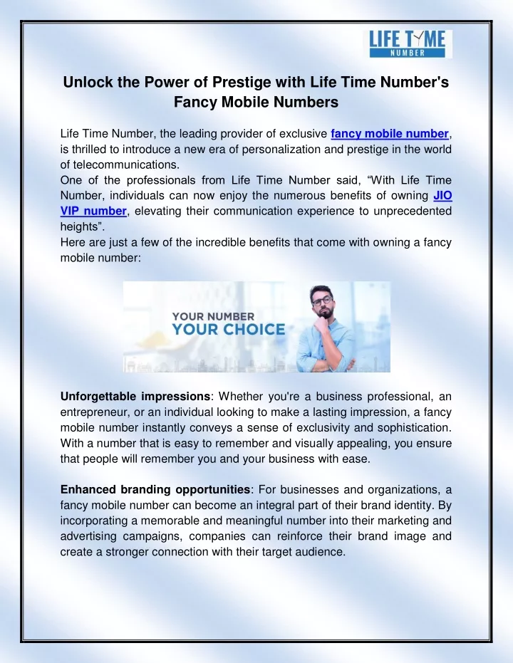 unlock the power of prestige with life time