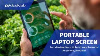 Portable Monitors Unleash Your Potential Anywhere, Anytime!