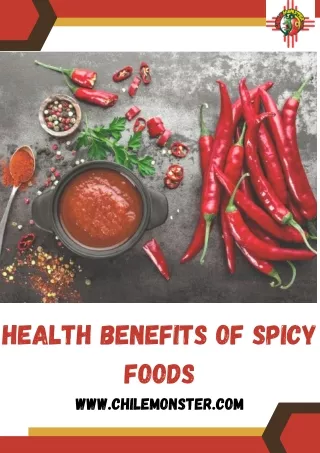 HEALTH BENEFITS OF SPICY FOODS