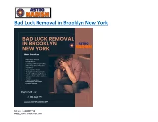 Best Bad Luck Removal in Brooklyn NY- Astronadish