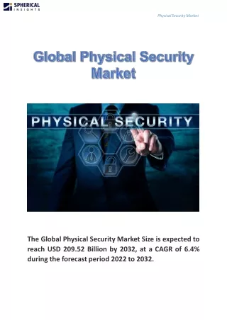 physical security market