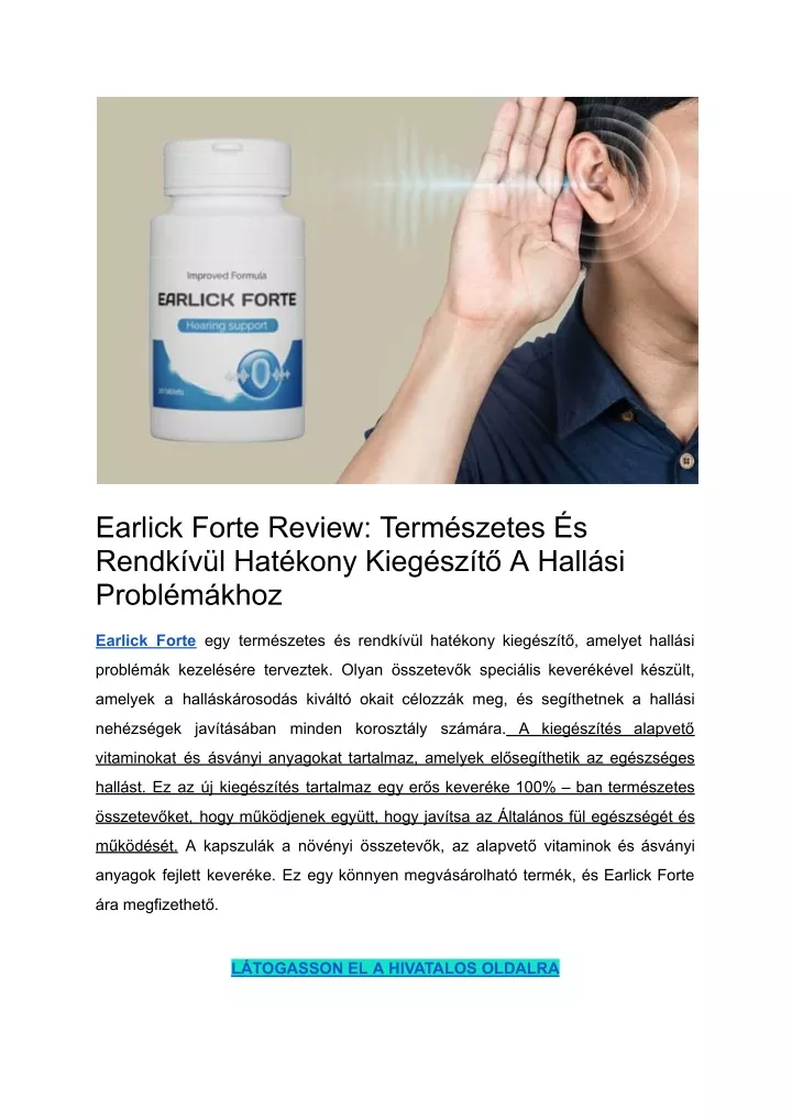 earlick forte review term szetes s rendk