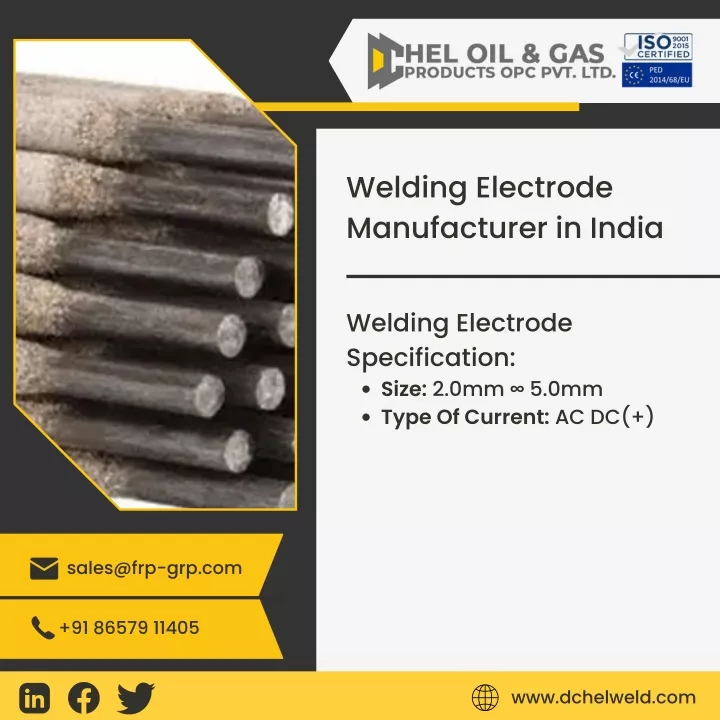 welding electrode manufacturer in india