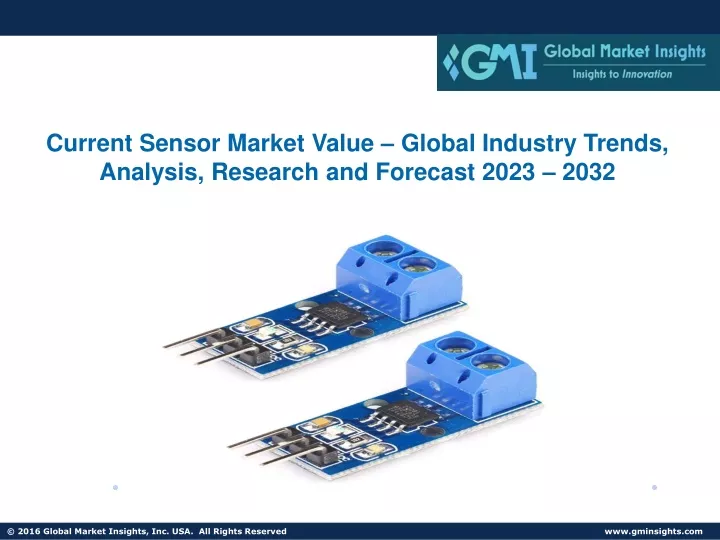 current sensor market value global industry