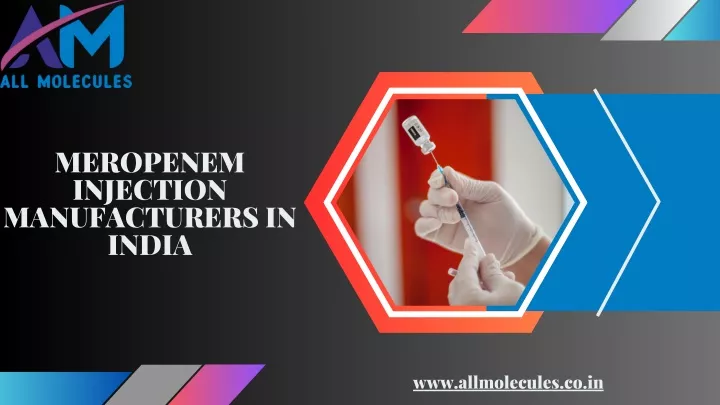 meropenem injection manufacturers in india