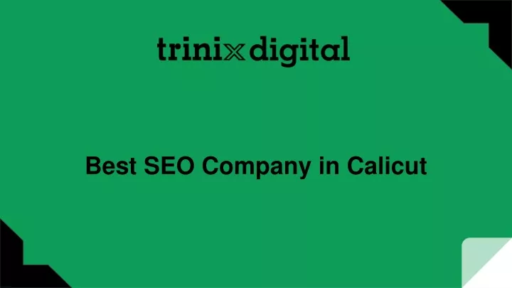 best seo company in calicut