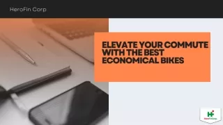 Elevate Your Commute with the Best Economical Bikes