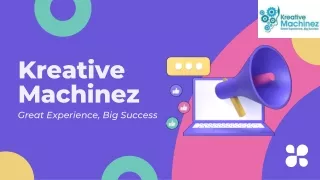 Maximize Your Online Potential with Kreative Machinez