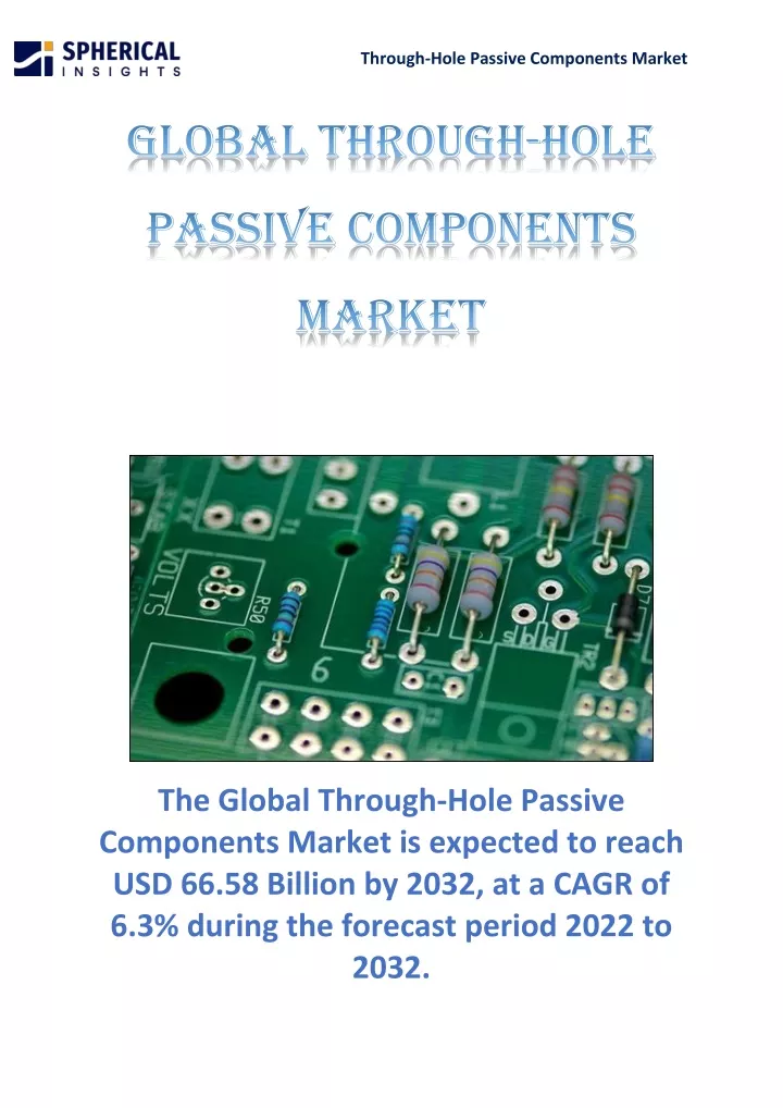 through hole passive components market