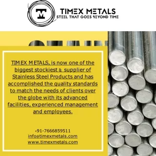 SS 304 Fasteners Manufacturers in India- Timex Metals