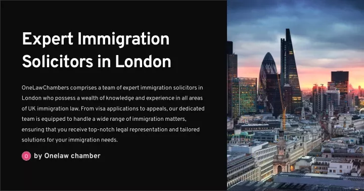 expert immigration solicitors in london