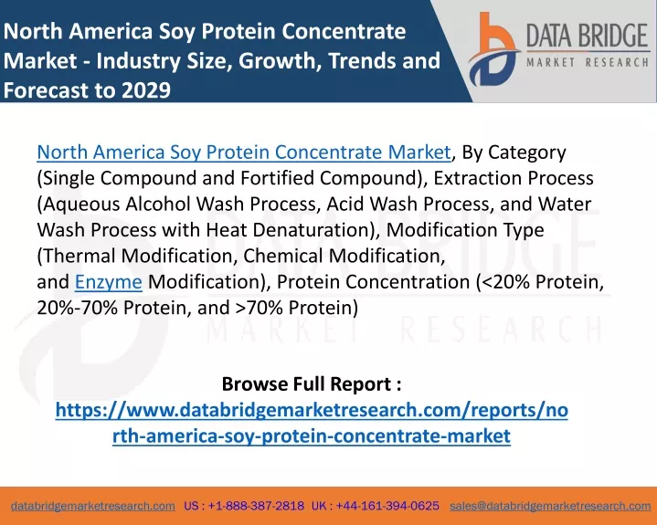 north america soy protein concentrate market
