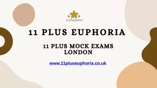 Highly Qualified And Experienced 11 Plus Mock Exams in London