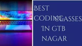 Best Coding classes in GTB Nagar
