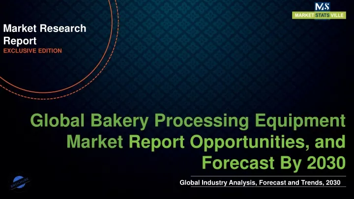 market research report exclusive edition