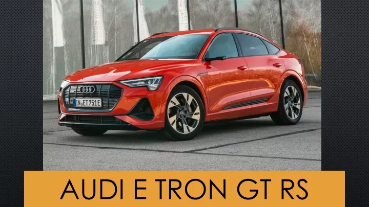 audi e tron gt rs