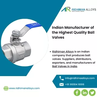 Ball Valves - India  Valves - Bahrain   Valves - Oman