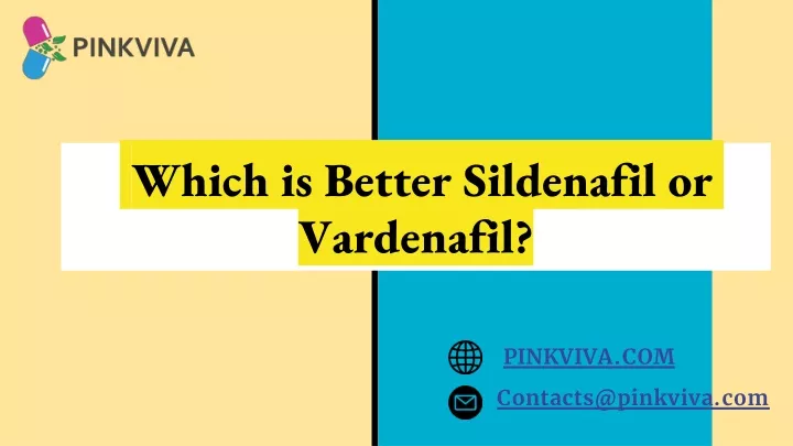 which is better sildenafil or vardenafil