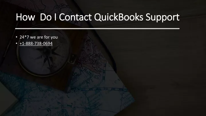 how do i contact quickbooks support