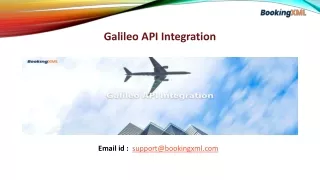 galileo api integration