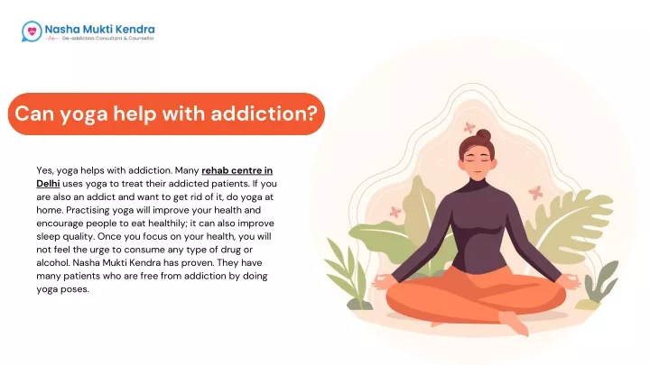 can yoga help with addiction