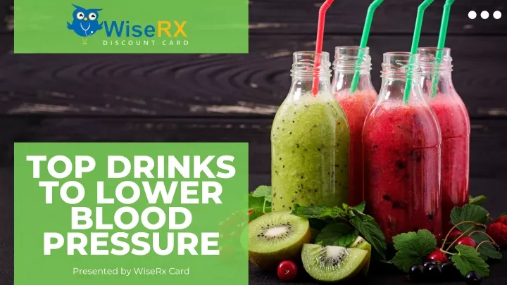 top drinks to lower blood pressure presented