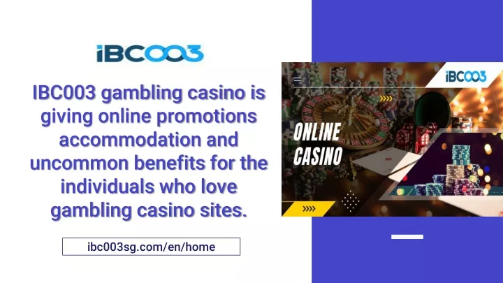 ibc003 gambling casino is giving online