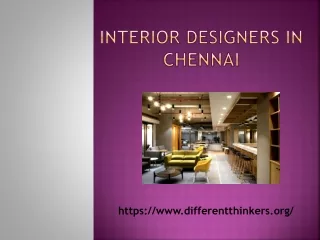 Interior Designers in Chennai - Different Thinkers