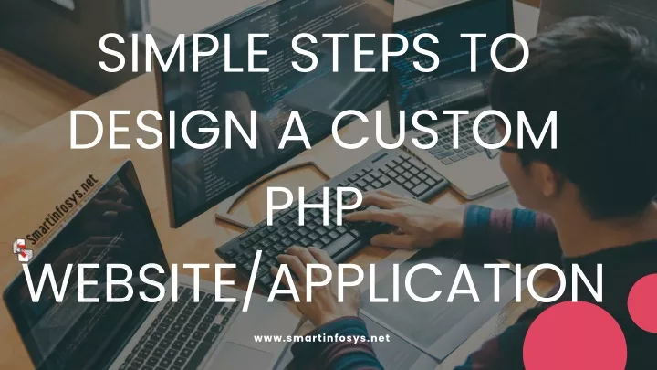simple steps to design a custom php website