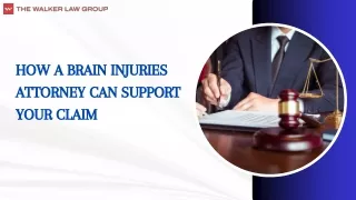 How a Brain Injuries Attorney Can Support Your Claim
