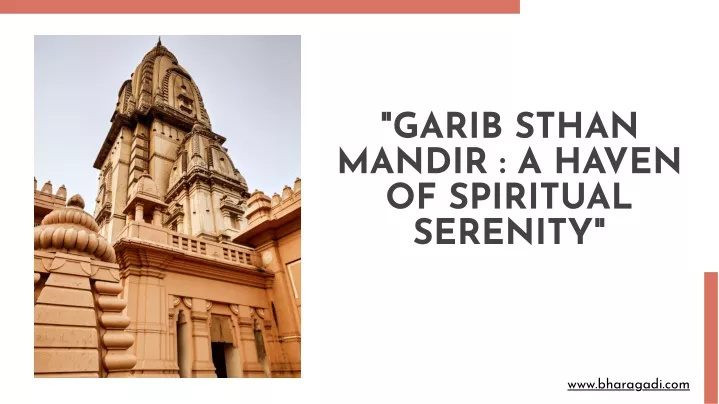 garib sthan mandir a haven of spiritual serenity