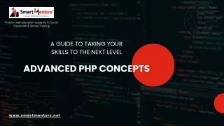 Advanced PHP Concepts: A Guide to Taking Your Skills to the Next Level