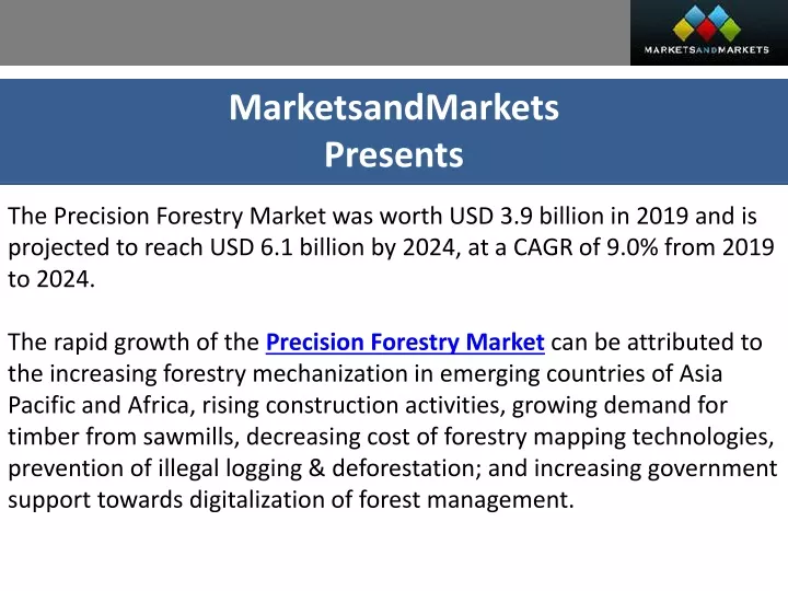 marketsandmarkets presents