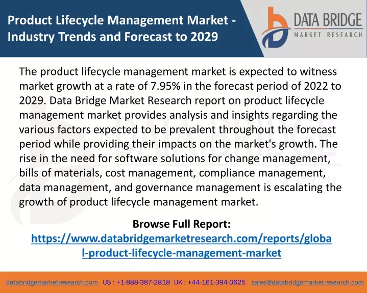 product lifecycle management market industry