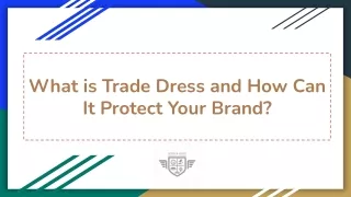 What is Trade Dress and How Can It Protect Your Brand?