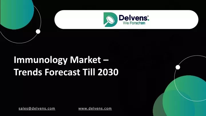 immunology market trends forecast till 2030