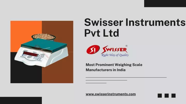 swisser instruments pvt ltd