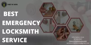 Best Emergency Locksmith Service